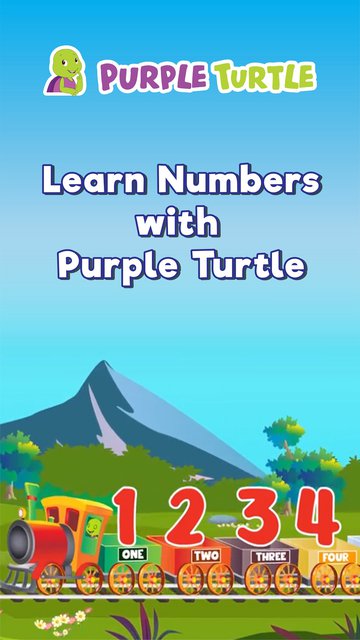 Learn Numbers With Purple Turtle